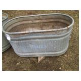 Smaller Vintage Galvanized Stock ta...