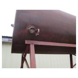 Fuel tank on stand, was used for ga...