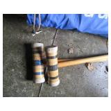 Croquet set...