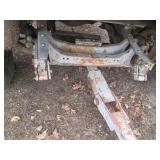 Hay wagon trailer with lumber, much...