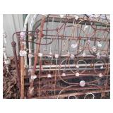 Lot of metal head and foot boards...