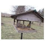 Bird feeders and a Shepherds hook...