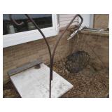 Total of 5 shepherds hooks and a wi...