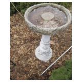 Weather vane shepherd hook and bird...