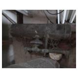 Antique heaters and oil can...