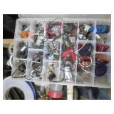 Aluminum foil tape, part organizers...