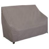 Modern Leisure Garrison Patio Loveseat Cover - Outdoor Furniture - Heather Grey