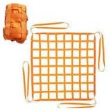 3.3 ft. x 3.3 ft. Orange Polyester Safety Lifting Straps, Cargo Lifting Nets, Flat Sling Hoisting Nets