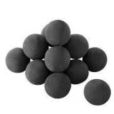 Ceramic Balls, 3 in. 15-Pieces Round Fire Stones, Reusable Lava Rocks Indoor and Outdoor Use