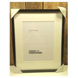 11 x 14" Matted to 11"x 14" Thin Gallery Frame Black - Threshold