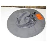 MissionHydro Active 1-Size Unisex Gray Cooling Bucket Hat