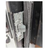 72 in x 29-in winterized door for trailer or camper with screen door and lock no key