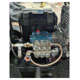 NorthStar Gas Wet Steam and Hot Water Pressure Washer, 3000 PSI, 4 GPM, Honda Engine, Electric Start - Runs Good Stored Indoors