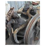 Huge Air compressor - Fire Damage