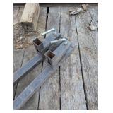 Loader Bucket Clamp on Forks - Heavy Duty with Pins