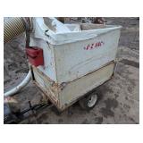 EZ Vac/Rack - Yard vacuum Trailer -  Powered by 5 HP Briggs - Runs