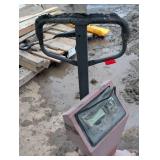 Scaled Pallet Jack - Fire Damage