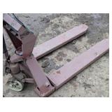 Scaled Pallet Jack - Fire Damage