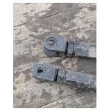 Pair of Adjustable Heavy Duty Lifter Rods - Compact Tractors and More