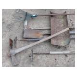 Full Pile of Garden and Lawn Care Tools
