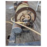 Large Heavy Duty Reel and Hose for Power Washer or Sprayer