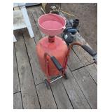 4# Pneumatic Sandblasting Tank on Cart