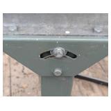 Roller Table with Bolt Down Leg, Adjustable Height