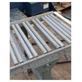 Roller Table with Bolt Down Leg, Adjustable Height