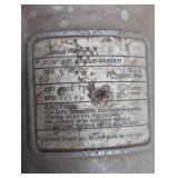 9" Black & Decker Angle Grinder