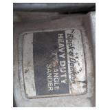 9" Black & Decker Angle Grinder