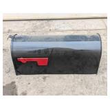 Standard Black Mail Box