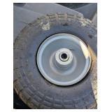 Pair of Utility Wheels - 4.1/3.50-4