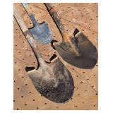 Set of 3 amazing Spade Shovels