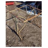 Ornate Cast Iron Table Frame