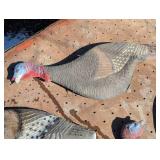Four amazing Plastic/Rubber Turkey Decoys