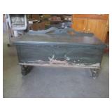 (FRNT) Vintage Cedar Chest Bench 40...