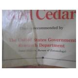 (FRNT) Vintage Cedar Chest Bench 40...