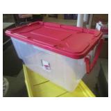 (FRNT) Sterilite 160 Qt Tote with W...