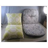 (EW7) Chair Cushions and Pair of Th...