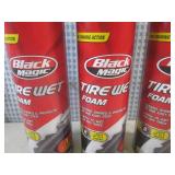 (G-1) 3 Cans of Black Magic Tire We...