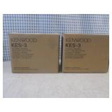 (BSB) 2 Kenwood KES-3 External Spea...