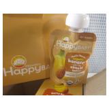 (B-1) 12 Happy Baby Organic Bananas...