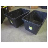 (BR3) 2 - 27-Gallon Heavy Duty Tote...