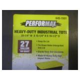 (BR3) 2 - 27-Gallon Heavy Duty Tote...