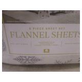 (A-3) Lenox King Size 6-Piece Flann...