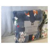 (F-0) 2 New Throw Blankets...