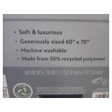 (F-0) 2 New Throw Blankets...