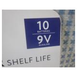(FS) 10-Pack of 9V Batteries Exp. 1...