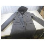 (BR1) DKNY Long Coat with Removable...