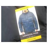 (BR1) London Fog Puffer Coat with H...